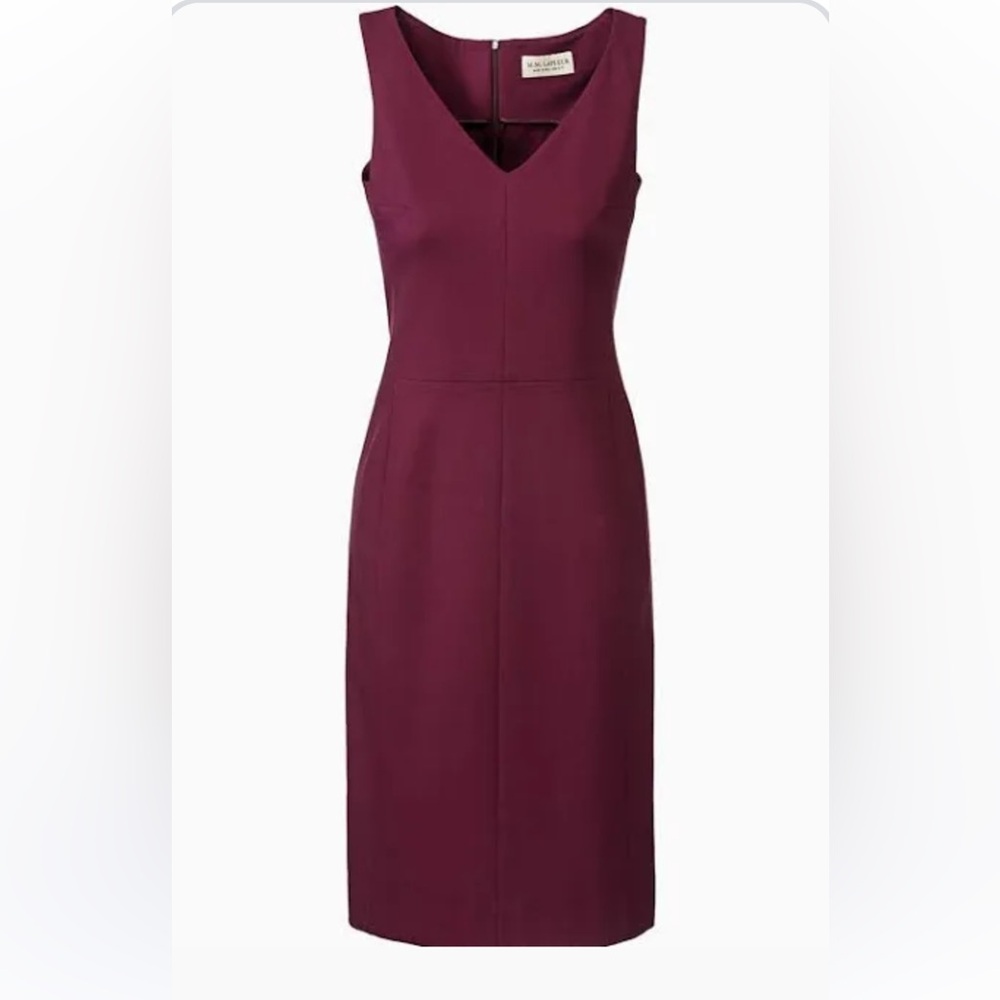 MM LaFleur Rachel Dress — Raspberry - Picture 2 of 4